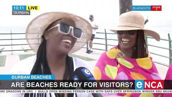 Are Durban beaches ready for visitors?