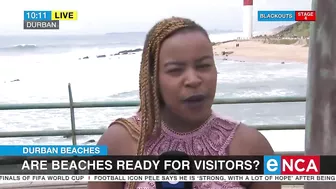 Are Durban beaches ready for visitors?