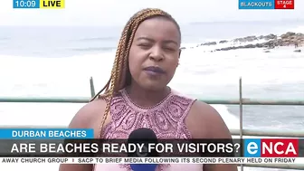 Are Durban beaches ready for visitors?