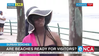 Are Durban beaches ready for visitors?