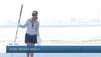 Fort Myers Beach clean up