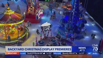 Huntington Beach man creates spectacular Christmas backyard display