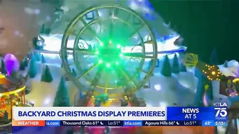 Huntington Beach man creates spectacular Christmas backyard display