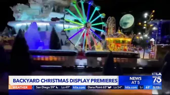 Huntington Beach man creates spectacular Christmas backyard display