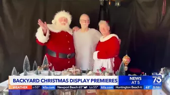 Huntington Beach man creates spectacular Christmas backyard display