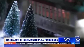 Huntington Beach man creates spectacular Christmas backyard display