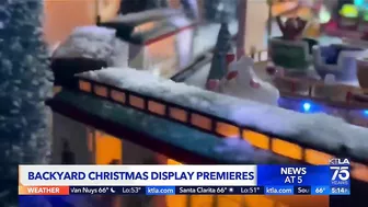 Huntington Beach man creates spectacular Christmas backyard display