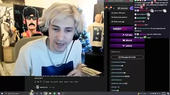 xQc on quitting the stream at any time...