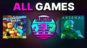 All The Games Included In RB Battles.. (Season 3)