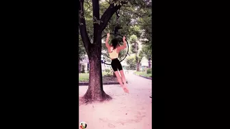 stunts #osmgymnast dancer #copyrightfreegirl #WORKOUT#yoga#