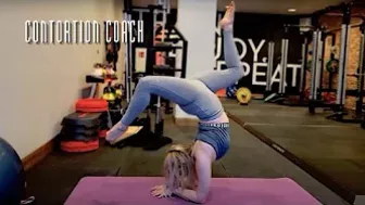 Contortion workout for Flexibility & Mobility. Stretching exercises. Yoga. Gymnastics