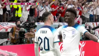 The Three Lions roar | England v Senegal | FIFA World Cup Qatar 2022