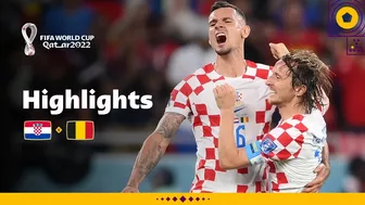 Modric and co. hang on | Croatia v Belgium | FIFA World Cup Qatar 2022