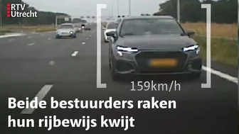 Verkeerspolitie: Audi en Golf lappen verkeersregels aan hun laars | RTV Utrecht