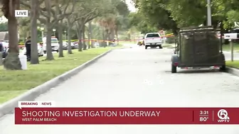 Shooting sends person to hospital in West Palm Beach