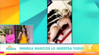 Niurka Marcos enciende las redes con un sensual bikini | Hoy Día | Telemundo