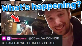 Mousey got Really Worried when This Stream Sniper Approached Connor