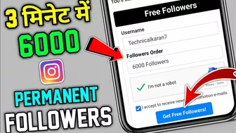 Get Free Instagram Follower [Without login +1000] Instagram Follower Kaise Badhaye Bina login k 2022