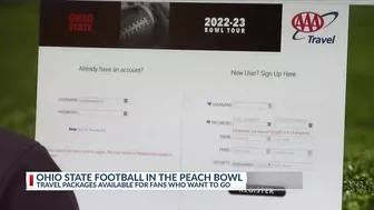 Travel packages available for the Peach Bowl