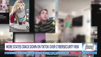 More states crack down on TikTok over cybersecurity risk | Rush Hour