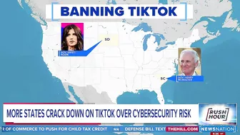 More states crack down on TikTok over cybersecurity risk | Rush Hour