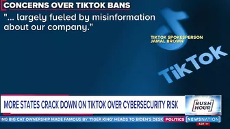 More states crack down on TikTok over cybersecurity risk | Rush Hour