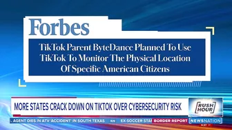 More states crack down on TikTok over cybersecurity risk | Rush Hour