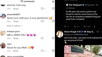 TikTok v Twitter: People react to Matt Hancock's announcement