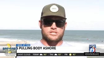 Surfer recounts finding woman’s body floating off Brevard beach