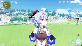 Genshin Idle Animations but Anime (AI Generated)