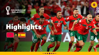 DRAMA as Atlas Lions make history! | Morocco v Spain | FIFA World Cup Qatar 2022