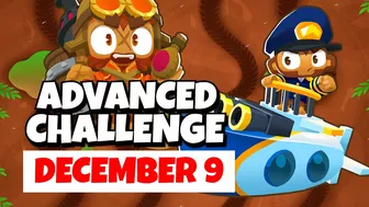 BTD6 Advanced Challenge | Part 2, CHIMPS But It's Only Midgame | December 9, 2022