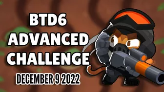 BTD6 Advanced Challenge - No Hero, No Micro, Snipers/Alchemist/Village Only (December 9 2022)