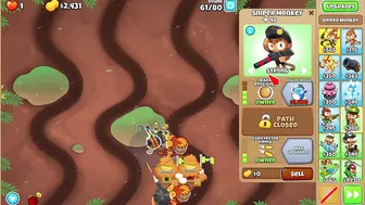 BTD6 Advanced Challenge - No Hero, No Micro, Snipers/Alchemist/Village Only (December 9 2022)