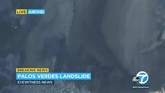 Palos Verdes Estates landslide: Cliff crumbles, closes beach