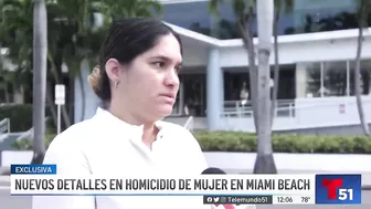 Nuevos detalles sobre mujer hallada muerta en un hotel de Miami Beach