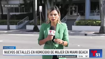 Nuevos detalles sobre mujer hallada muerta en un hotel de Miami Beach