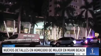 Nuevos detalles sobre mujer hallada muerta en un hotel de Miami Beach