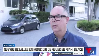 Nuevos detalles sobre mujer hallada muerta en un hotel de Miami Beach