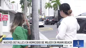 Nuevos detalles sobre mujer hallada muerta en un hotel de Miami Beach