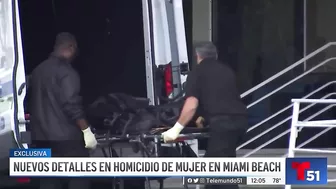 Nuevos detalles sobre mujer hallada muerta en un hotel de Miami Beach