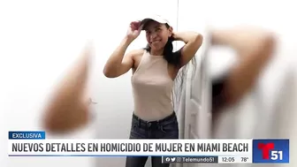 Nuevos detalles sobre mujer hallada muerta en un hotel de Miami Beach