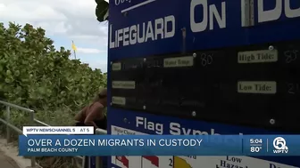 13 migrants in custody after landing near Lake Worth Beach