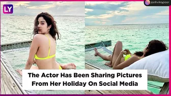 Janhvi Kapoor Looks Smoking Hot In Neon Green Bikini; Pictures From Her Maldives Vacay Go Viral