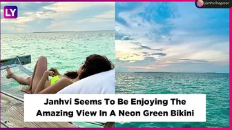 Janhvi Kapoor Looks Smoking Hot In Neon Green Bikini; Pictures From Her Maldives Vacay Go Viral