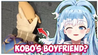 Kobo bring her "boyfriend" to the stream ! Get well soon Kobo!! ????