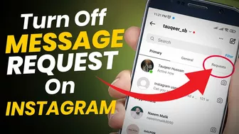 How to Turn On and Off Instagram Message Requests | How to Turn Off Direct Messages on Instagram