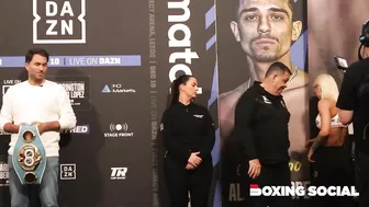 WOW! EBANIE BRIDGES REVEALS ONLY FANS SPONSOR AT WEIGH IN, FACES OFF WITH O’CONNELL