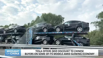 Tesla offers $859 discount to Chinese buyers on some of its models amid slowing economy