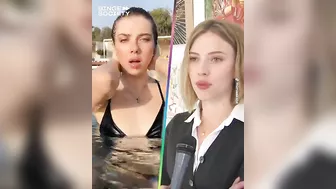 Scarlett Johansson's Tiktok Lookalike | Influencer Compilation